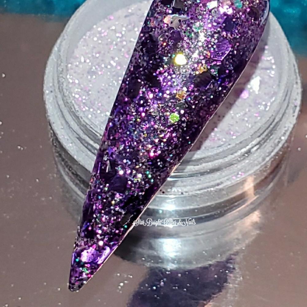 Custom "Grape Soda" Press On Nails